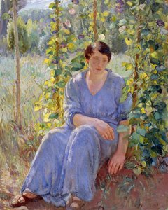 Esposa en el sol de Umberto Moggioli